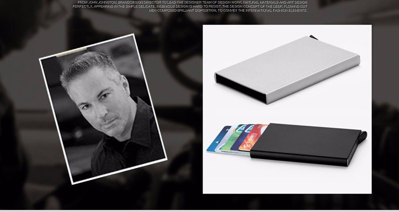 Metal Credit Card Holder