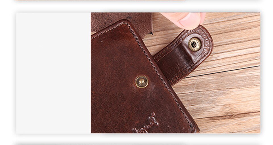 Men's Compact Leather Wallet