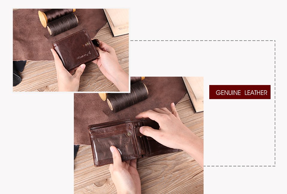 Men's Compact Leather Wallet