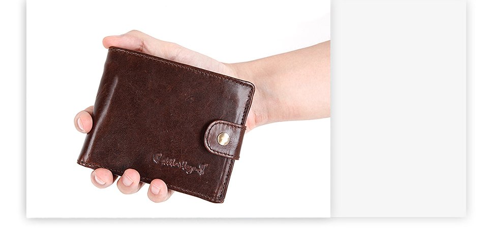 Men's Compact Leather Wallet