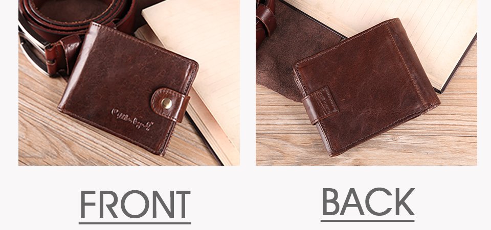 Men's Compact Leather Wallet