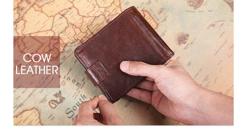 Men's Compact Leather Wallet