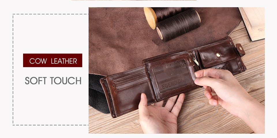 Men's Compact Leather Wallet