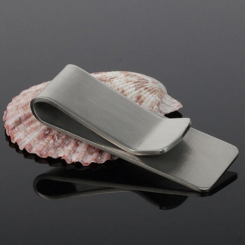Elegant Stainless Steel Money Clip