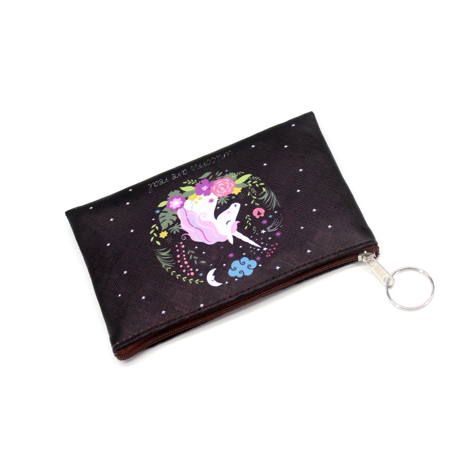 Cartoon Unicorn Themed Coin Purse