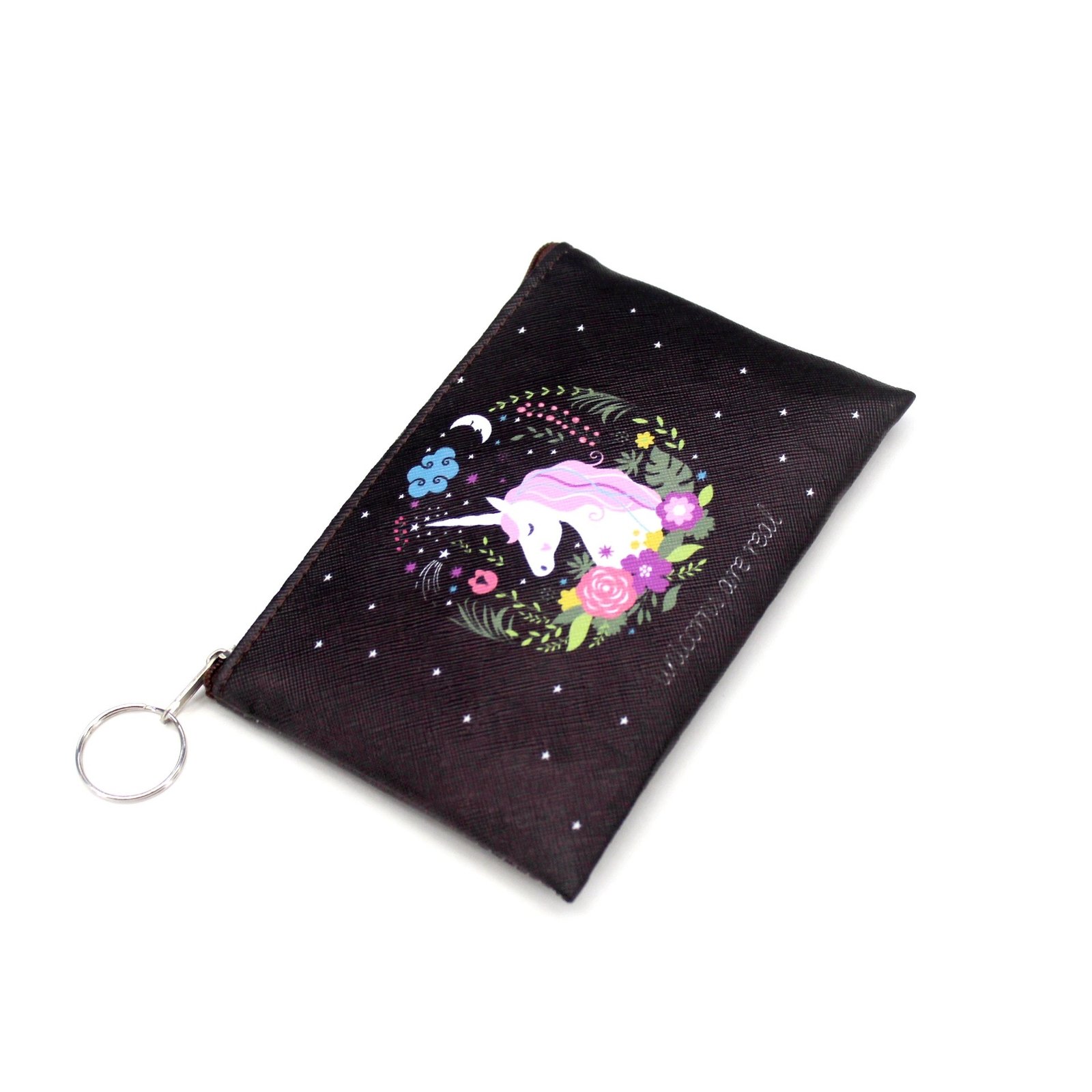 Cartoon Unicorn Themed Coin Purse