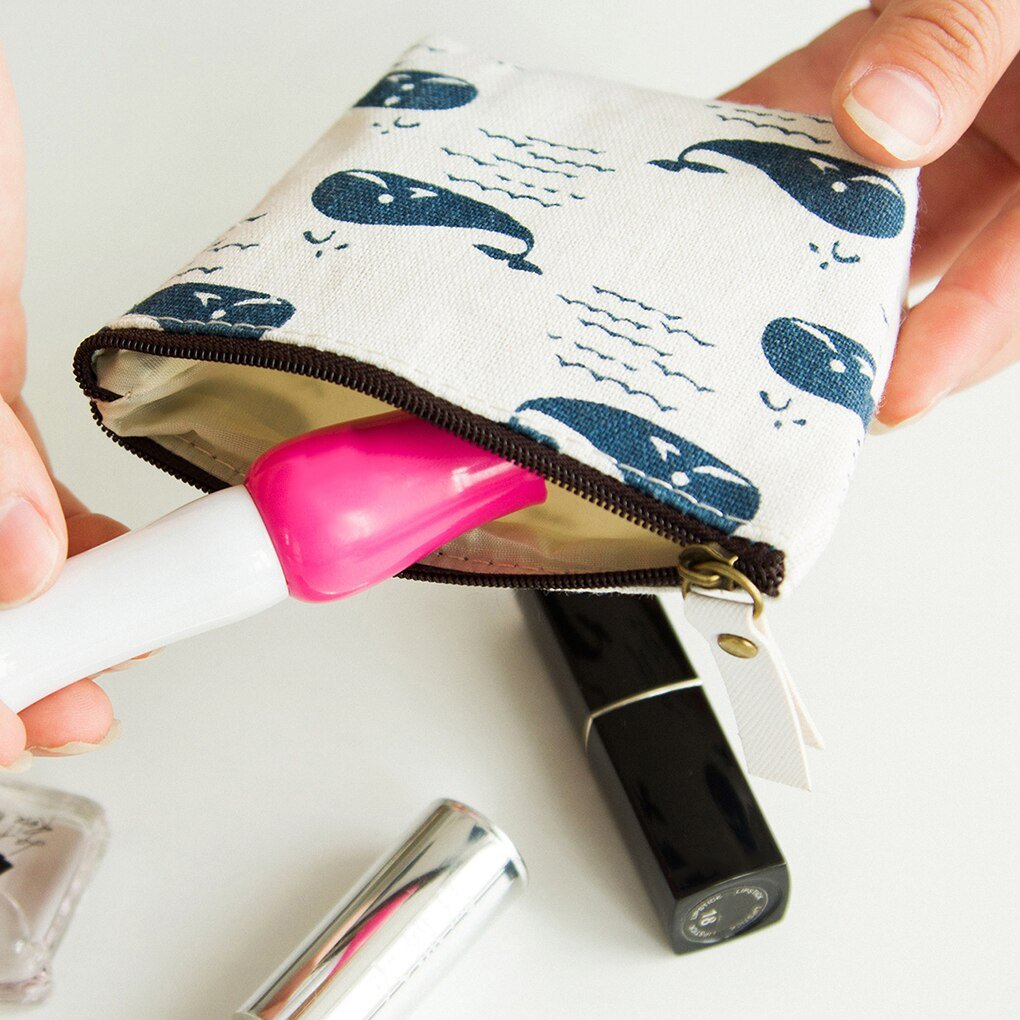 Nordic Style Mini Canvas Coin Purse