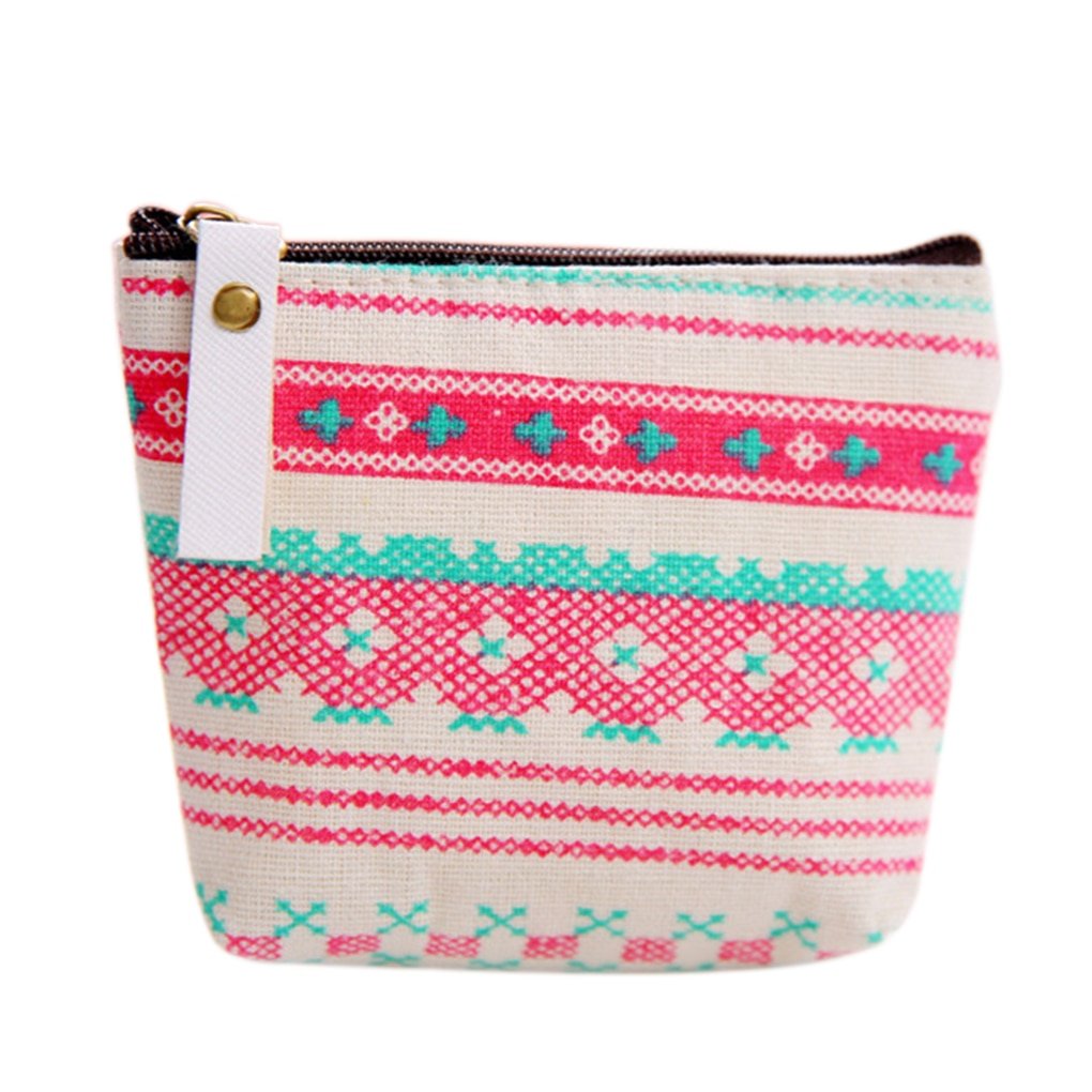 Nordic Style Mini Canvas Coin Purse