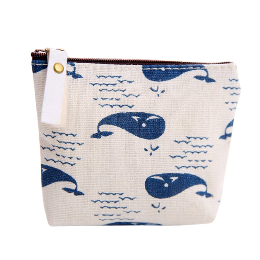 Nordic Style Mini Canvas Coin Purse