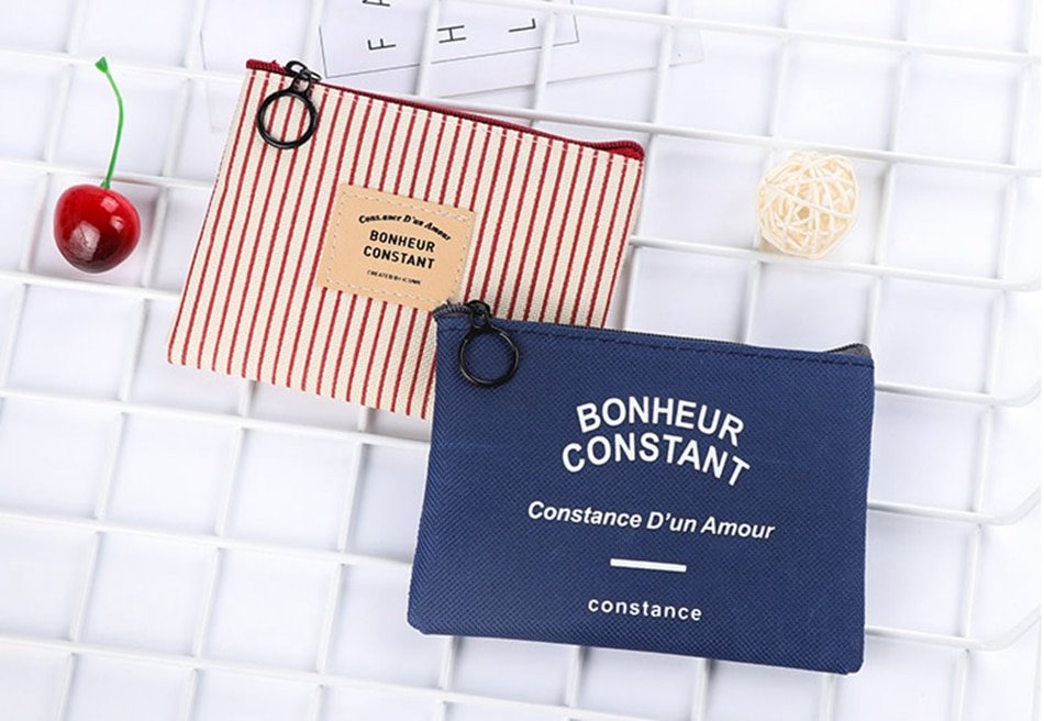 Simple Geometric Coin Purse