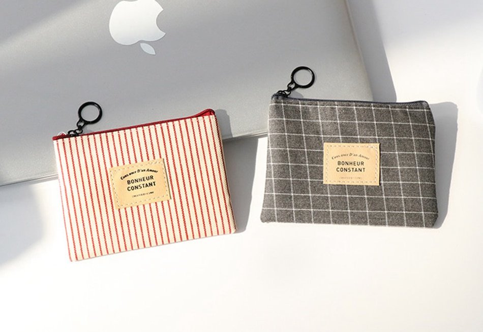 Simple Geometric Coin Purse