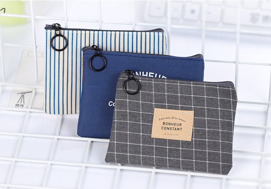 Simple Geometric Coin Purse