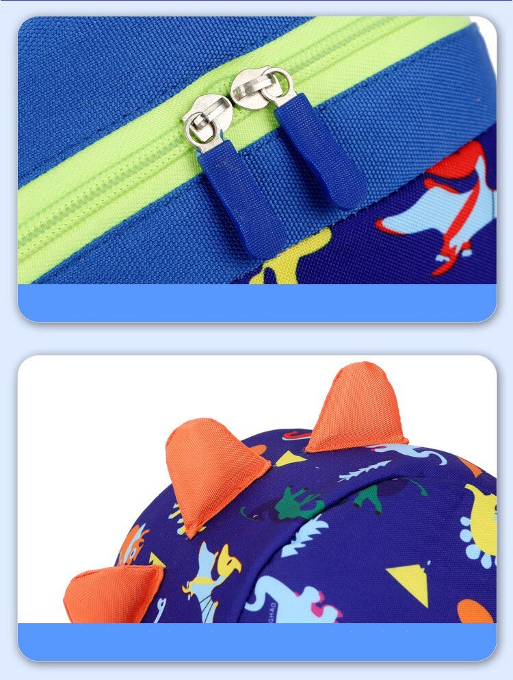 Kid's Dinosaurs Printed Backpack