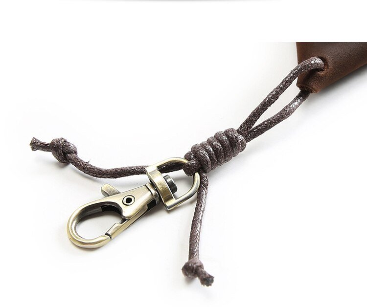 Triangle Designed Genuine Leather Coin Wallet