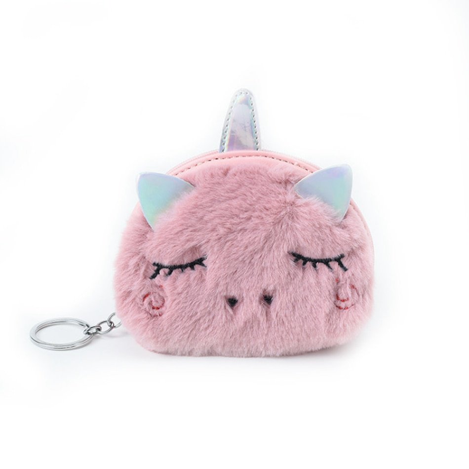 Unicorn Mini Plush Coin Purse