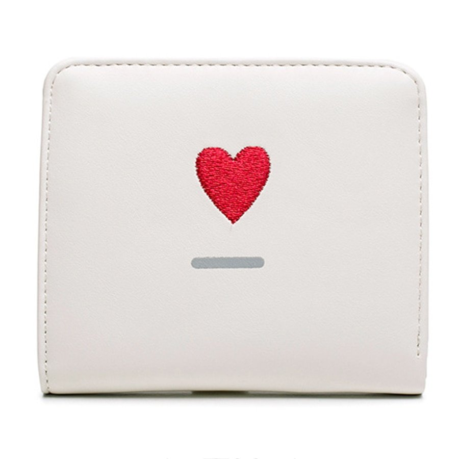 Mini Embroidered Clip Wallet for Girls