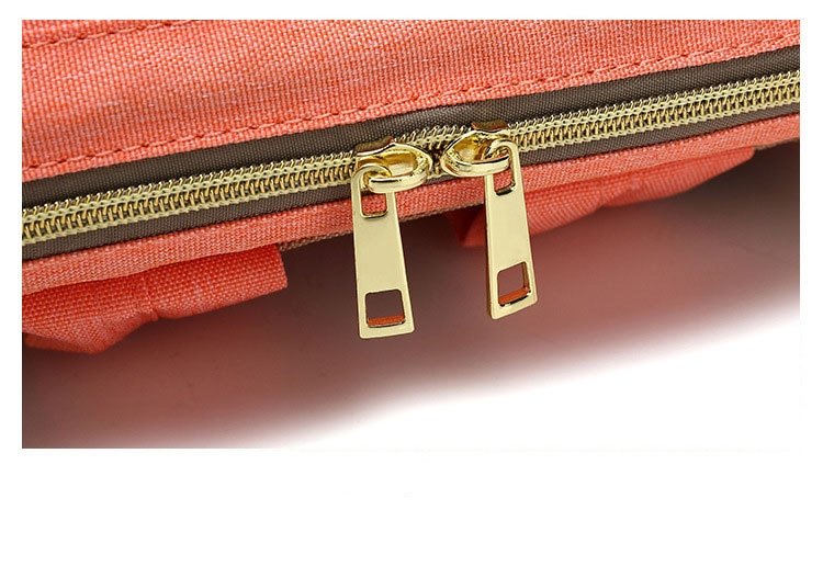 Large Capacity Canvas Nappy Bag