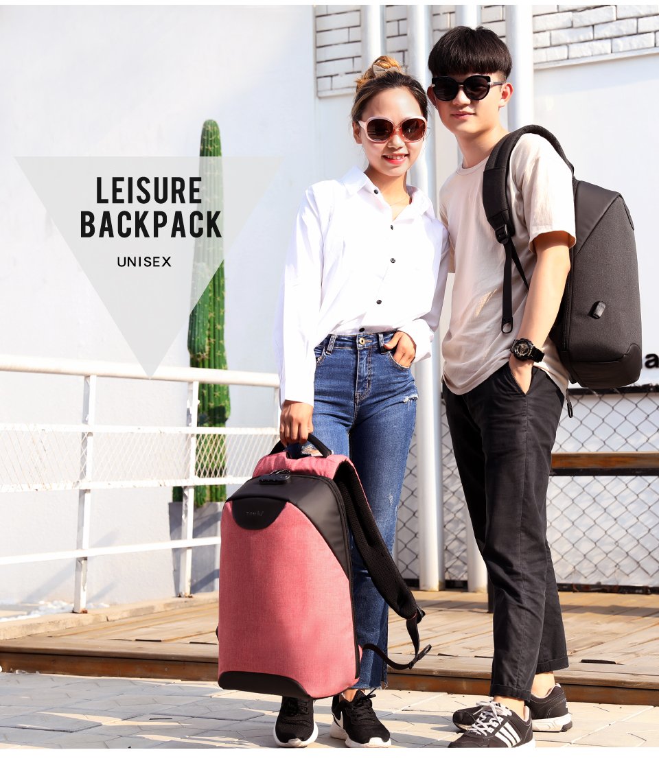 Women's Anti Theft Laptop Backpack with TSA Lock