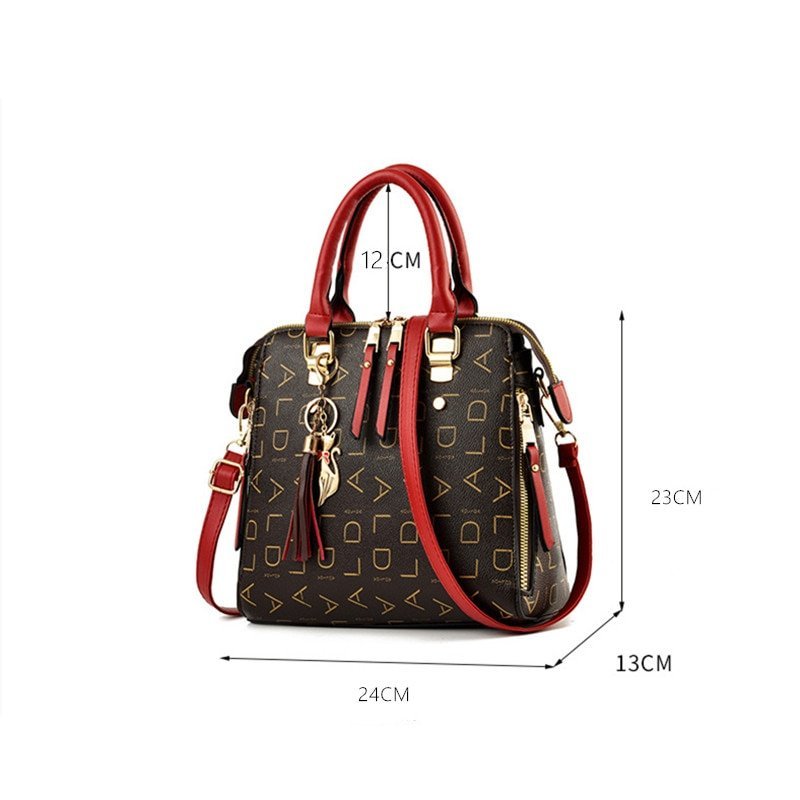 Luxury Women's Crossbody Bag in Print