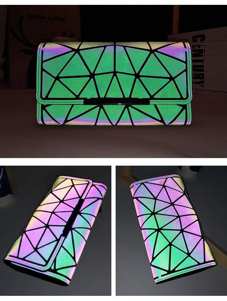 Women's Mosaic Reflective Wallet