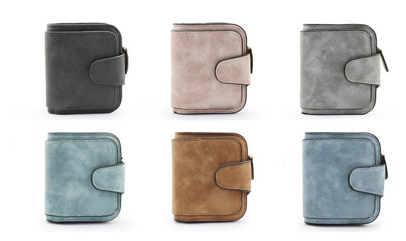 Women's&nbsp;Faux Suede Wallet