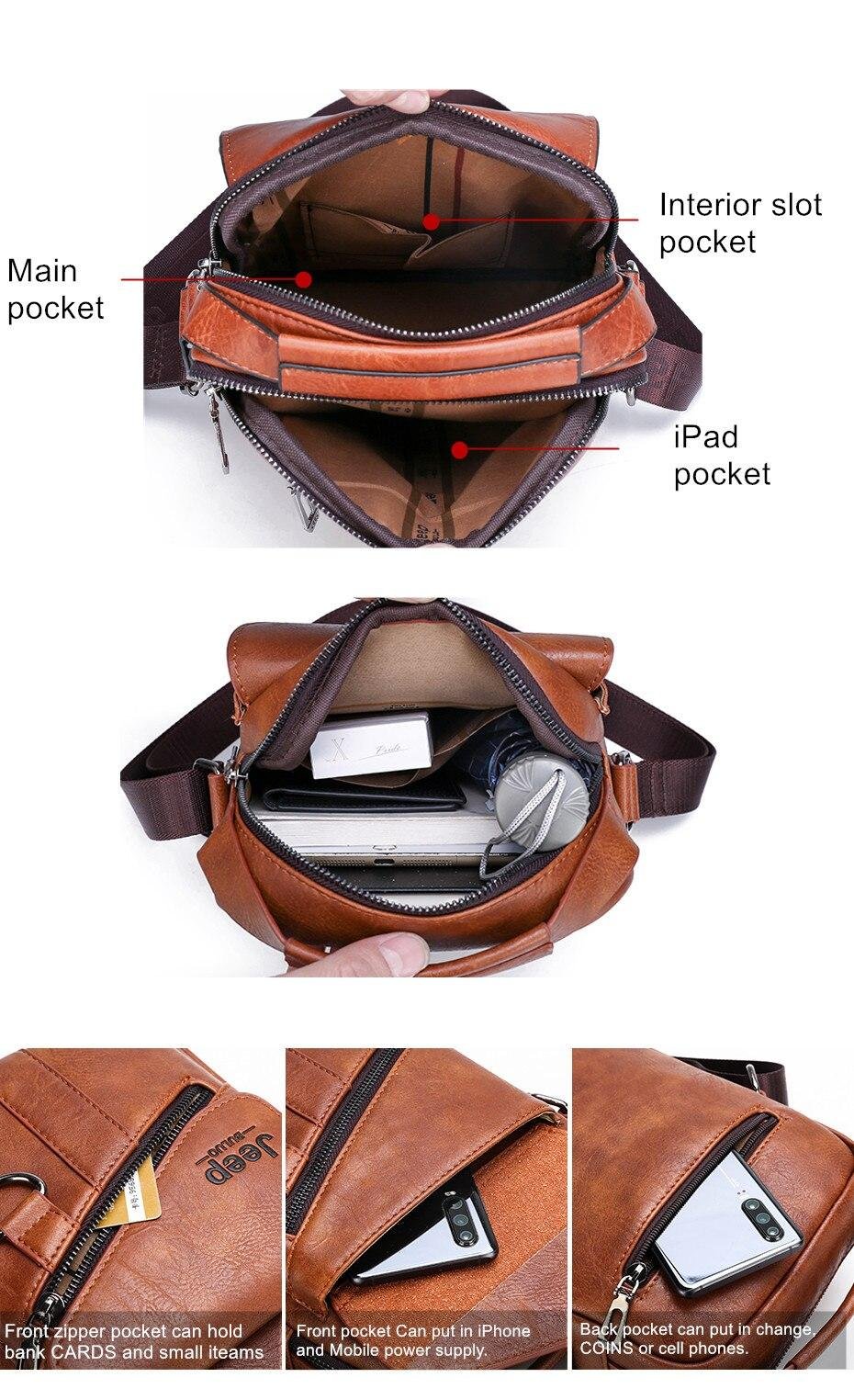Men's Tactical Style Crossbody Bag