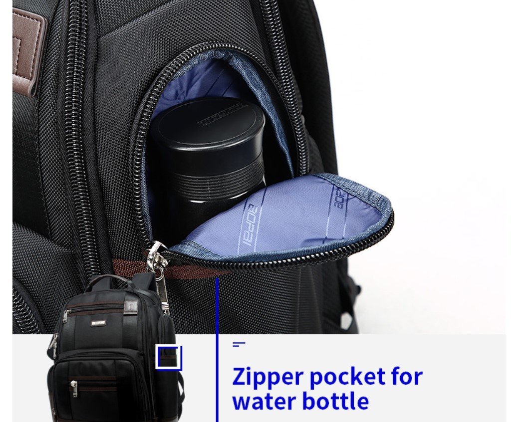 Men's Navy Color Laptop Backpack