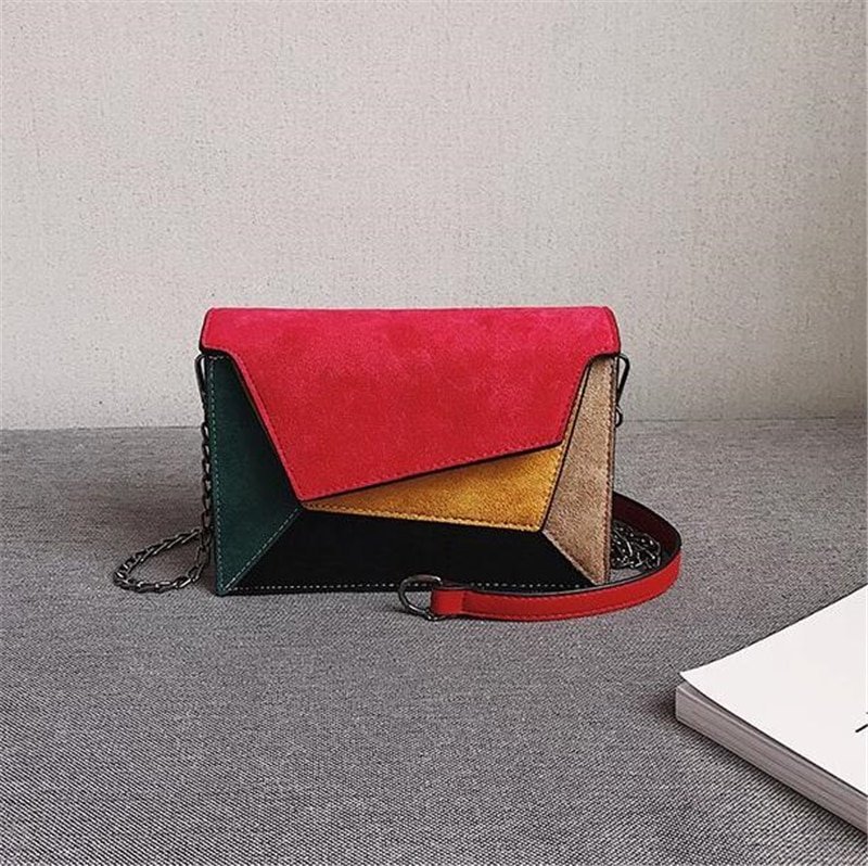 Women's Retro Patchwork Crossbody Bag