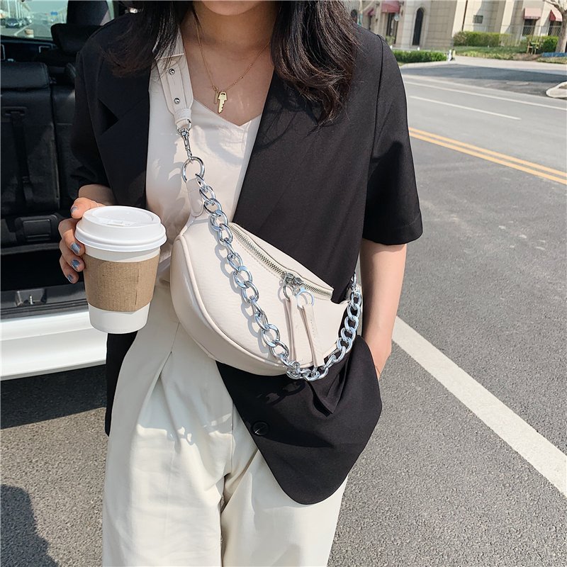 Women's Oversized Chain Crossbody Bag